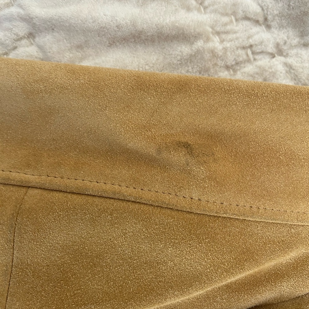 Vintage Banana Republic Tan Suede Jacket - Picture 7 of 7